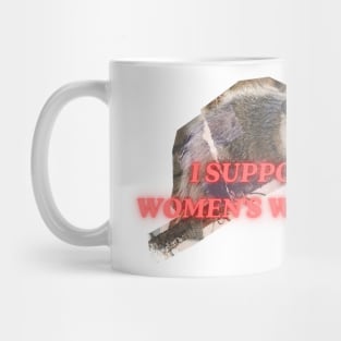 I support womens wrongs Mug